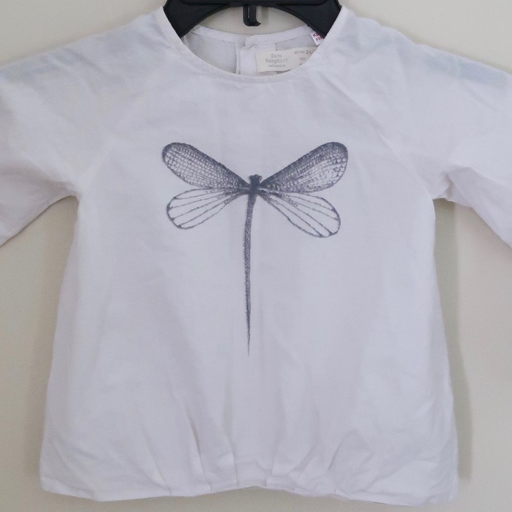 Zara Cotton Blouse sz 24/36 2/3